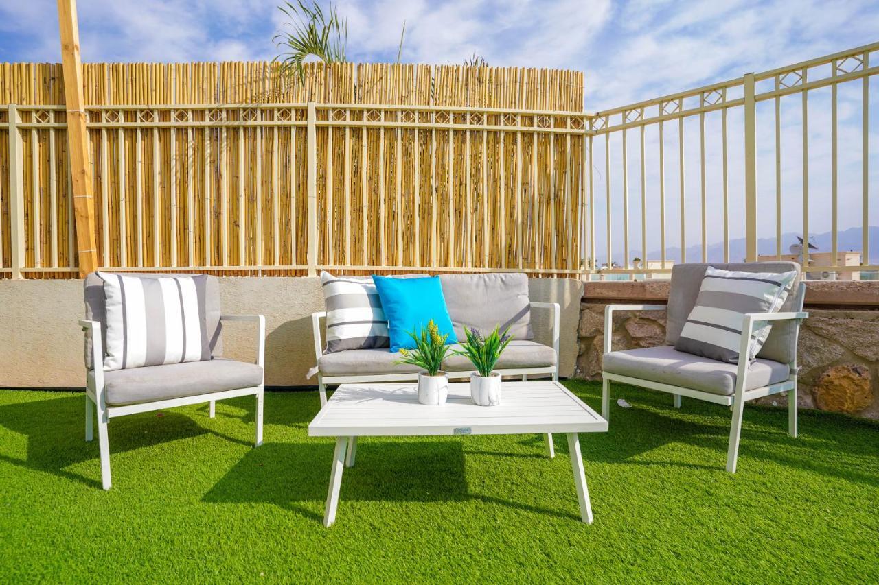 Yalarent Morning Star-Garden With Private Pool Apartment Ейлат Екстериор снимка