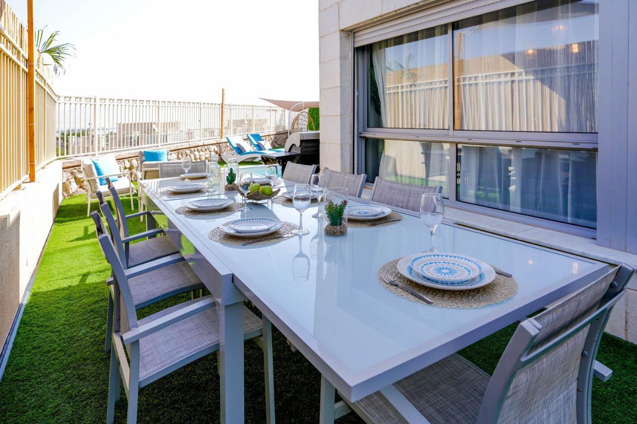 Yalarent Morning Star-Garden With Private Pool Apartment Ейлат Екстериор снимка