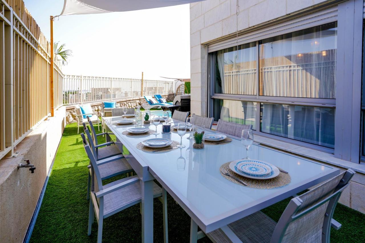 Yalarent Morning Star-Garden With Private Pool Apartment Ейлат Екстериор снимка